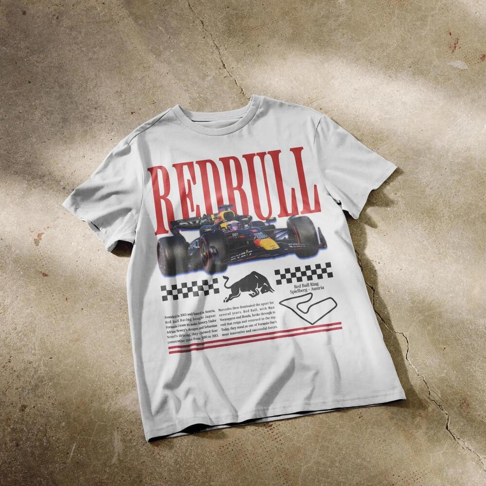 Redbull Racing T-Shirt Formula 1 Fan F1 Redbull Tee